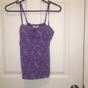 Purple  built in padded bra